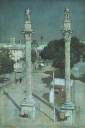 Luz de luna - Alameda de Hércules, Sevilla
