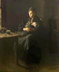 Amor Maternal (Dolor), c.1857