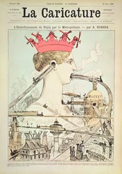 La mejora de París por el Metro, de 