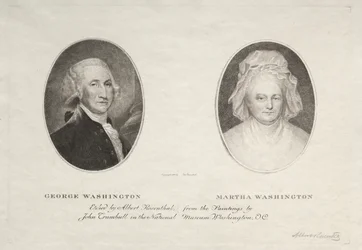 George y Martha Washington