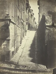 Rue des Grands Carmes, vista tomada de la Rue Ste. Marthe, 1862