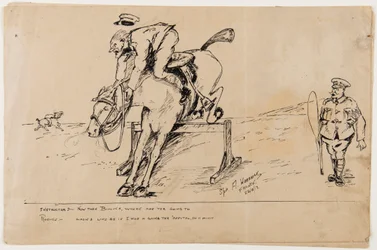 Caricatura de la Primera Guerra Mundial, 22 de septiembre de 1917