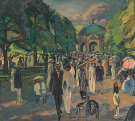 En el Hofgarten de Múnich