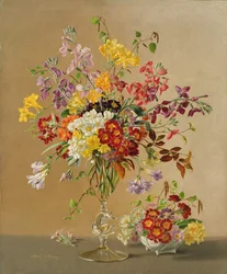 Fresias y prímulas AW243
