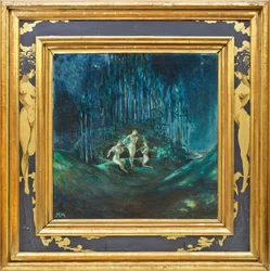 Nocturno de Chopin(óleo sobre lienzo
