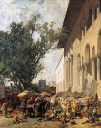 Mercado en Constantinopla
