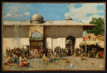 Mercado Oriental, 1884