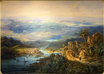El canal de Suez, 1864
