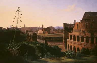 Vista del Coliseo de Roma