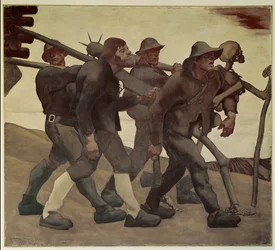 Danse Macabre de 1809 (óleo sobre lienzo)
