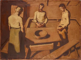 La oración antes de la comida