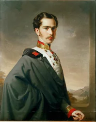 El emperador Francisco José I de Austria de joven ...