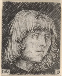 Cabeza de un joven