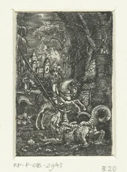San Jorge mata al dragón