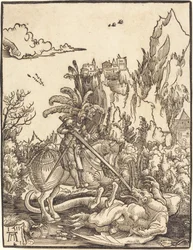 San Jorge matando al dragón