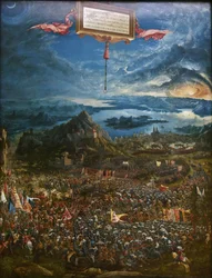 La batalla de Alejandro en Issos, 1529