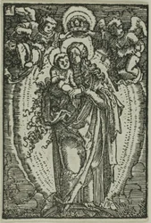 La coronación de la Virgen, de La caída y redención del hombre