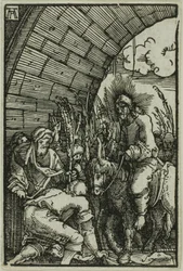 La entrada en Jerusalén, de La caída y redención del hombre