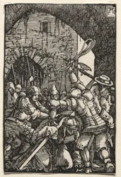 La caída y redención del hombre: Cristo llevando la cruz, c. 1515