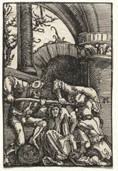 La Caída y Redención del Hombre: Cristo Coronado de Espinas, c. 1515