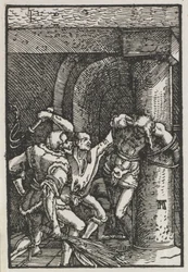 La caída y redención del hombre: Flagelación de Cristo, c. 1515