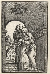 La caída y redención del hombre: El abrazo de Joaquín y Ana en la Puerta Dorada