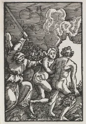 La Caída y Redención del Hombre: La Expulsión del Edén, c. 1515