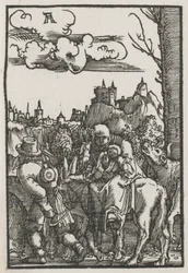 La caída y redención del hombre: La huida a Egipto, c. 1515