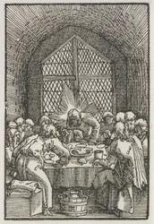 La caída y redención del hombre: La Última Cena