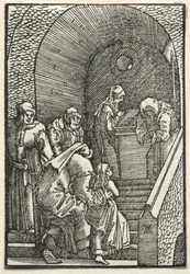 La caída y redención del hombre: La presentación de la Virgen en el templo, 1515