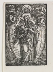 La Caída y Redención del Hombre: La Virgen como Reina del Cielo, c. 1513