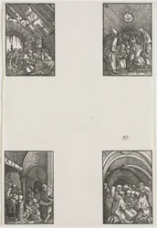 La caída y redención del hombre, c. 1515