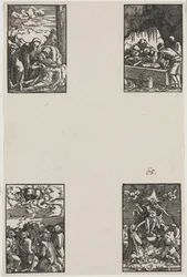 La caída y redención del hombre, c. 1515
