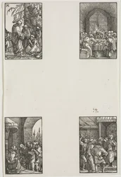 La caída y redención del hombre, c. 1515
