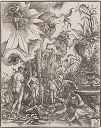 El juicio de Paris, 1511