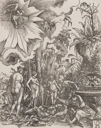El juicio de Paris, 1511