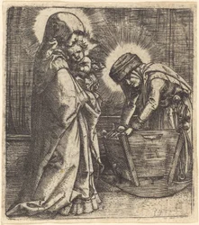 La Virgen y el Niño y Santa Ana