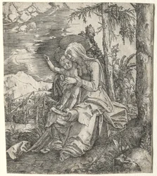 La Virgen en un paisaje, c. 1515
