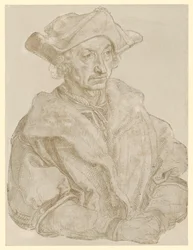 Retrato de un hombre mayor sin barba (¿Sebastián Brant)