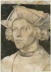 Retrato de busto de un joven