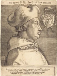 El cardenal Albrecht de Brandeburgo («el Gran Cardenal»)