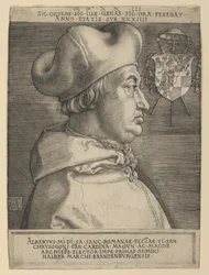Cardenal Albrecht de Brandeburgo (lámina grande)