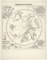 Mapa celestial del cielo del sur (Imagines coeli meridionalis)