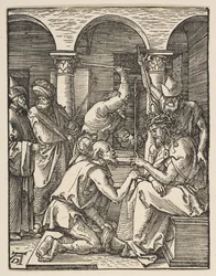 Cristo coronado de espinas, de La Pequeña Pasión, ca. 1509