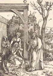 Cristo despidiéndose de su madre, c. 1504-1505