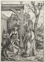 Cristo despidiéndose de su madre, c. 1504-1505