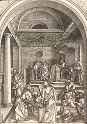 Cristo entre los Doctores, c. 1503-1504