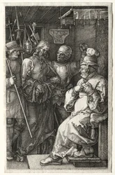 Cristo ante Caifás, 1512
