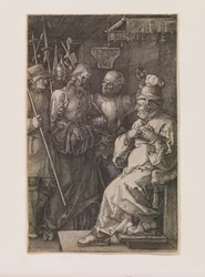 Cristo ante Caifás, de la serie “La Pasión Grabada”