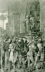 Cristo es mostrado al pueblo